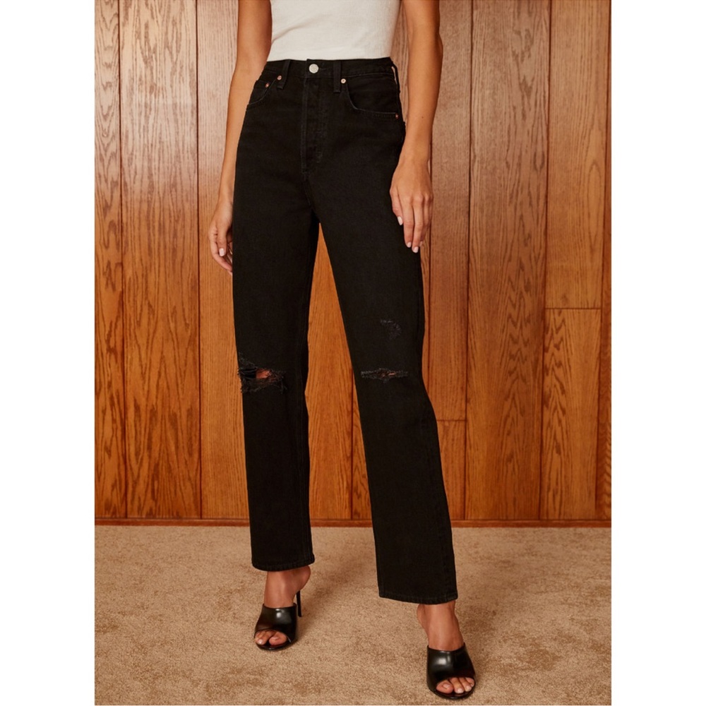 Aritzia Denim Forum The Joni High Rise Loose Jeans
Size 25